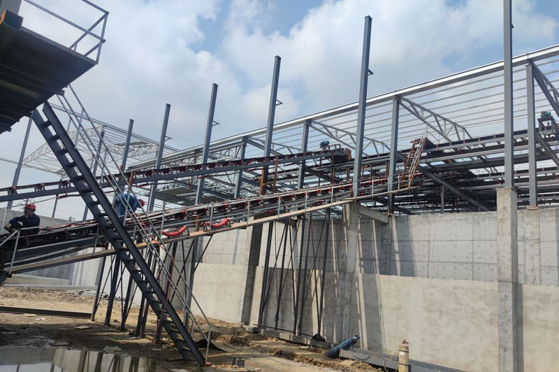 多臺(tái)高精度電子皮帶秤在新型建材行業(yè)調(diào)試完成，適應(yīng)能力更強(qiáng)！